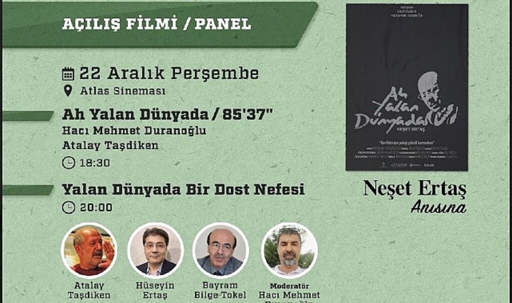 Kızılay Dostluk Kısa Film Festivali 'Neşet Ertaş' ile açılıyor