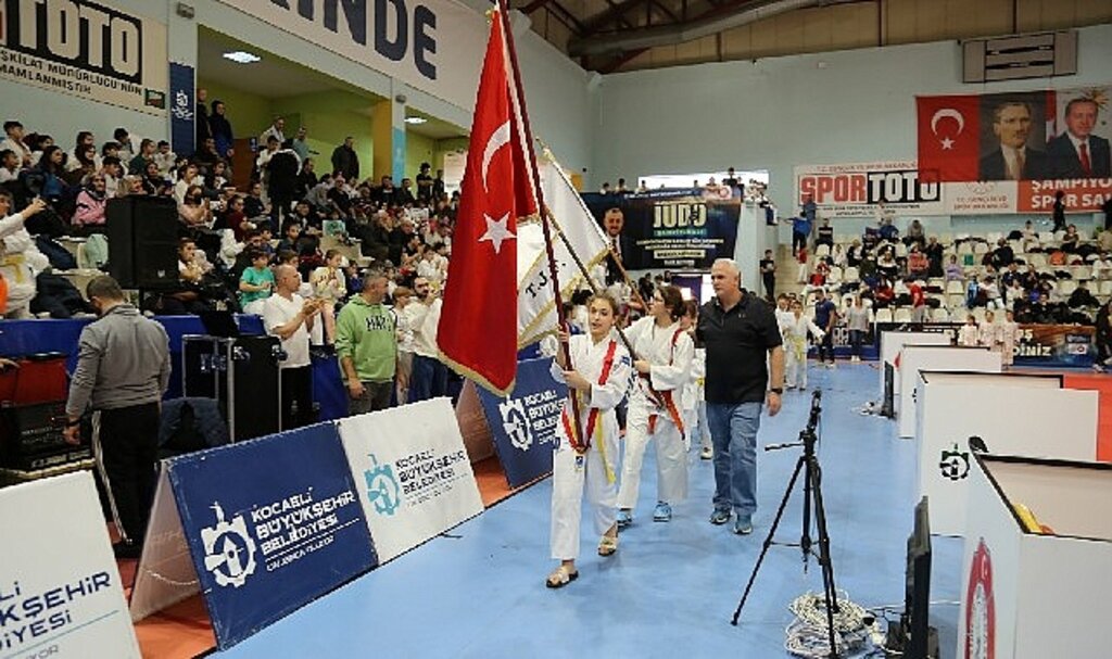 Kocaeli'de Judo Şampiyonası heyecanı yaşandı