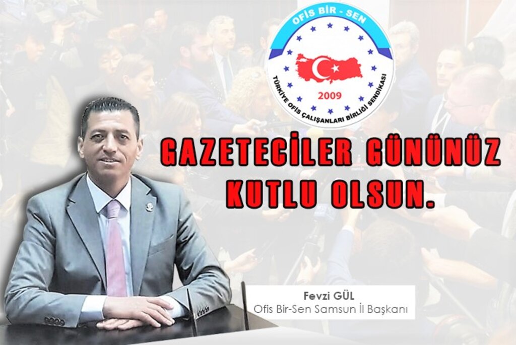 10 Ocak Çalışan Gazeteciler Gününüz Kutlu Olsun…