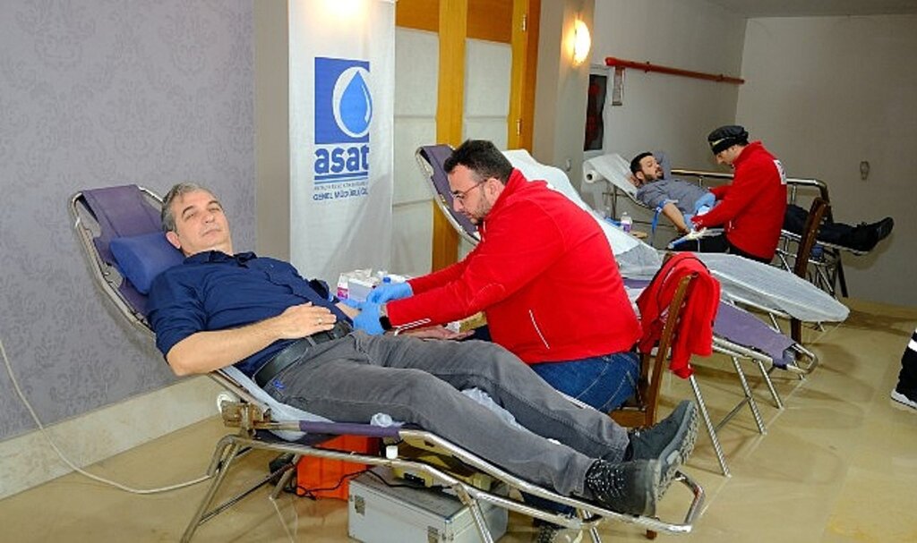 ASAT'tan kan bağışı