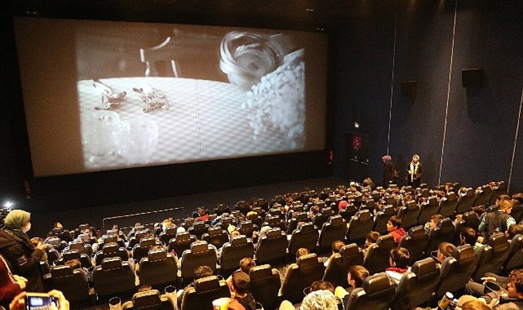 Bilgehane Öğrencileri Sinema Keyfi Yaşıyor