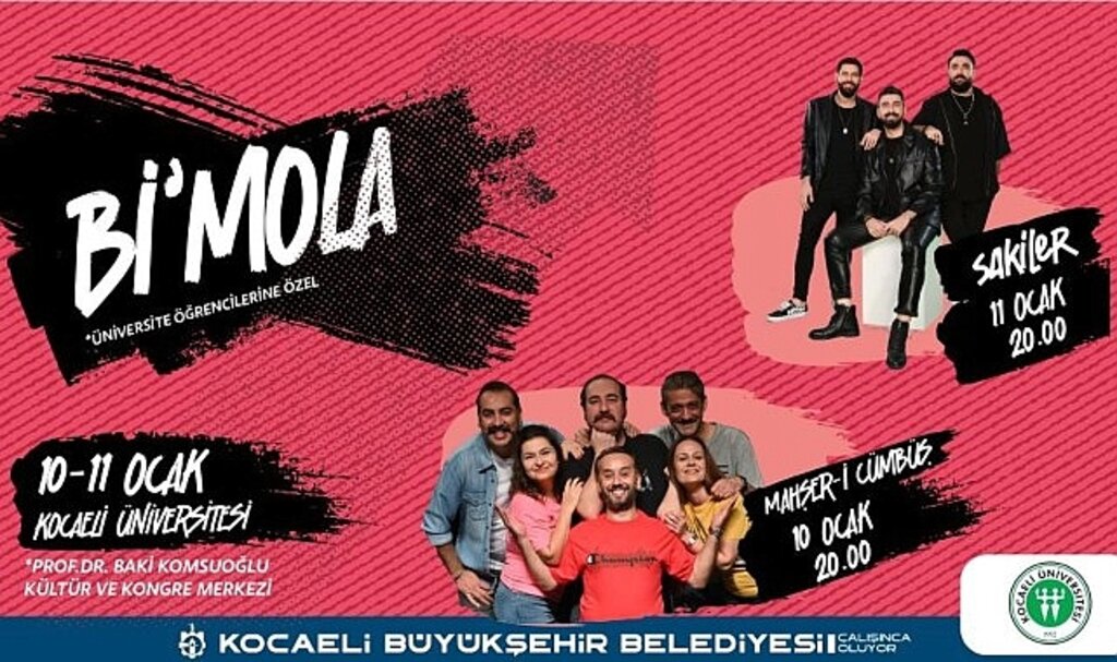 Büyükşehir'den KOÜ Kampüsünde Bi'Mola