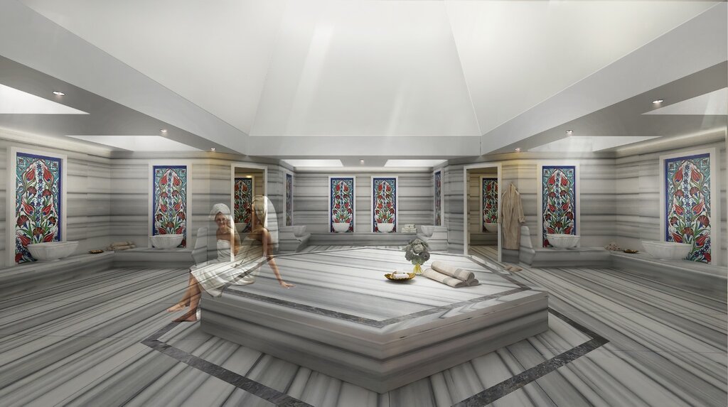 Belediye hamamı yükseliyor