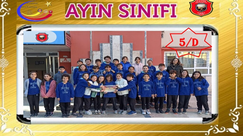 Ayın Sınıfı & Ayın Öğrencisi - Aralık Ayı