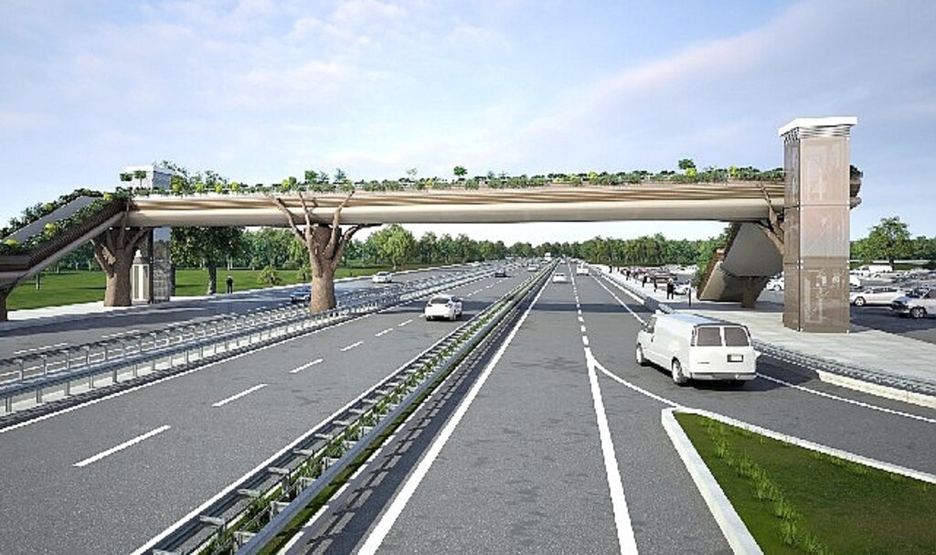 Ormanya'ya doğa temalı üst geçit