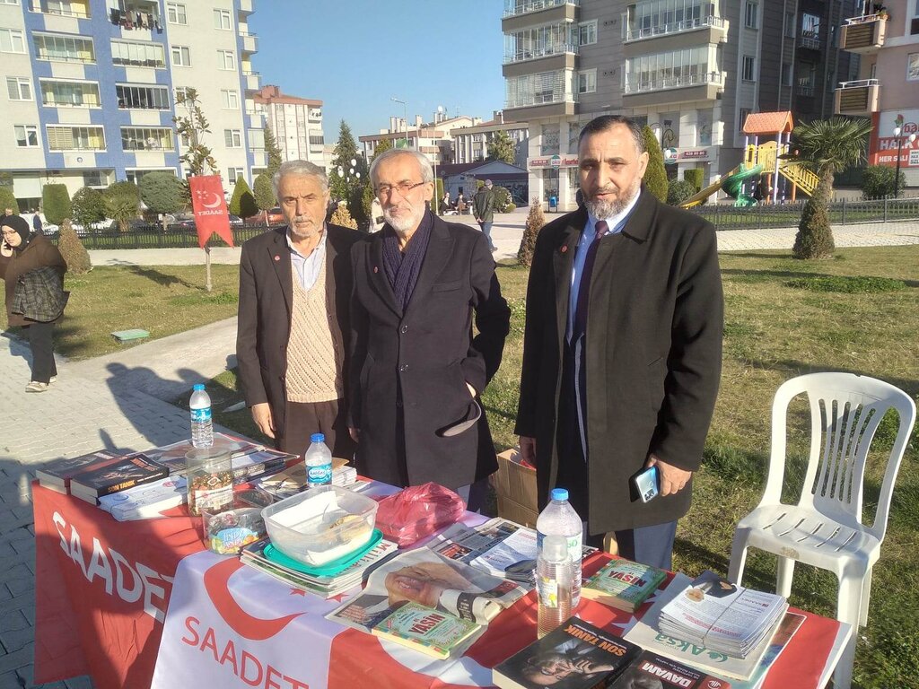 ATAKUM SAADET PARTİSİ TEŞKİLÂTI MEYDANLARA İNDİ !