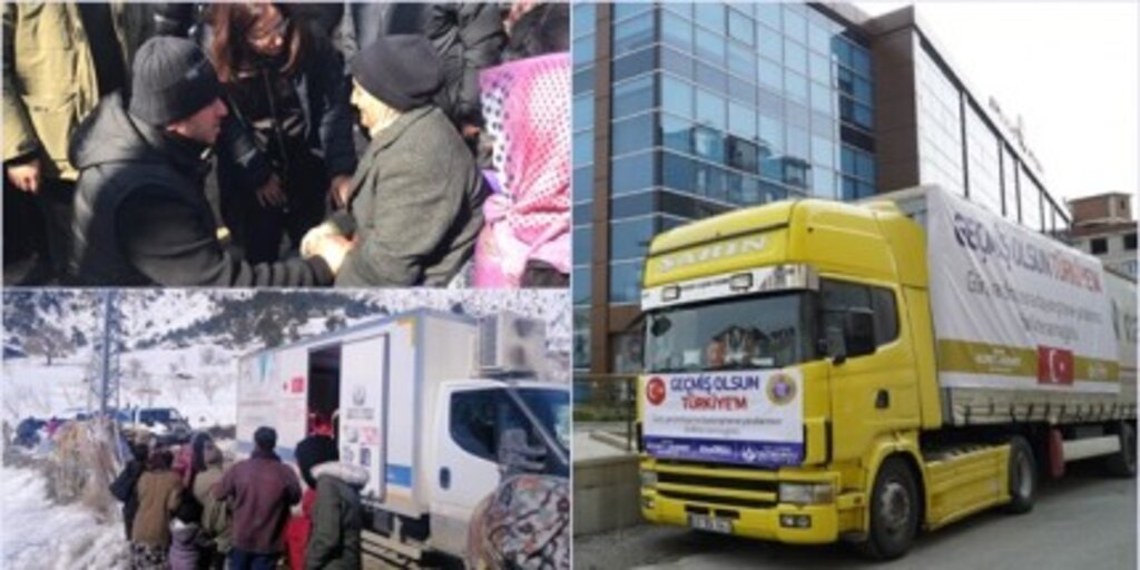 Altınordu Belediyesi Deprem Bölgesine Üs Kurdu