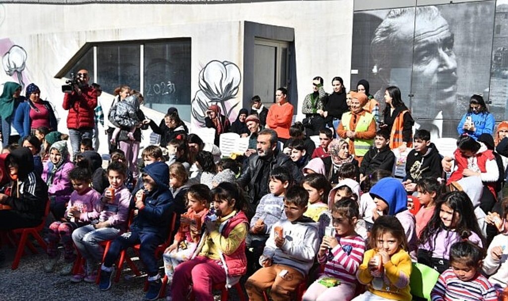 Çukurova'da Depremzede Çocuklar Eğlendi