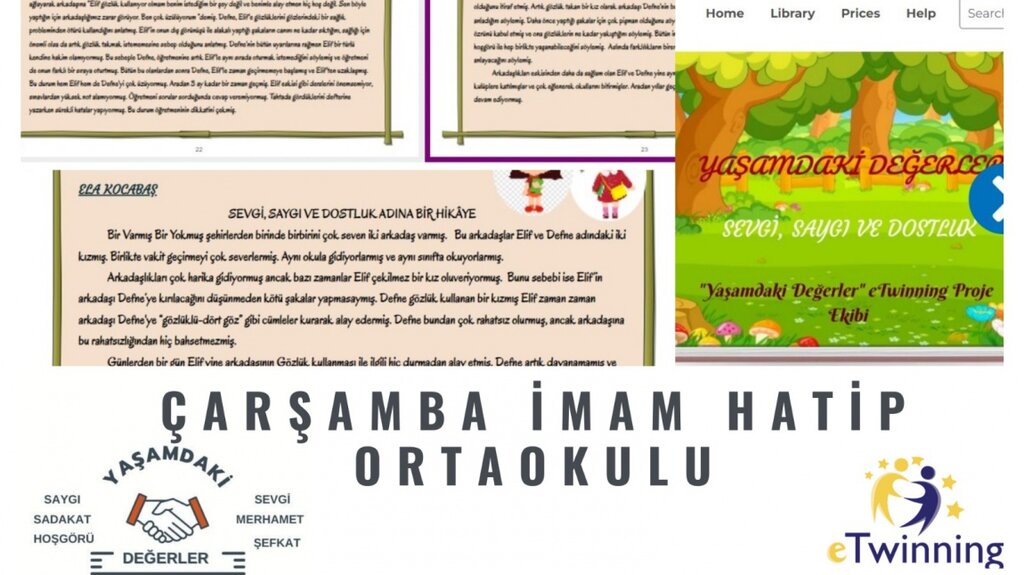 Yaşamdaki Değerler-Values In Life Kapsamında e-kitap Yazma