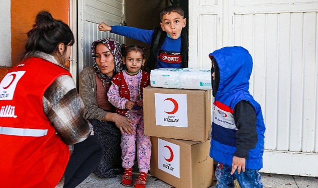 Kızılay'ın Afet Bölgelerindeki Yardım Çalışmaları