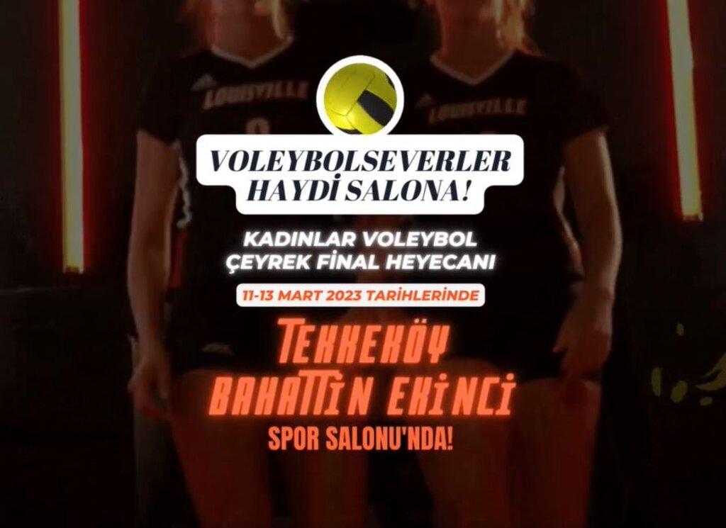   Voleybolun kalbi Tekkeköy'de atacak
