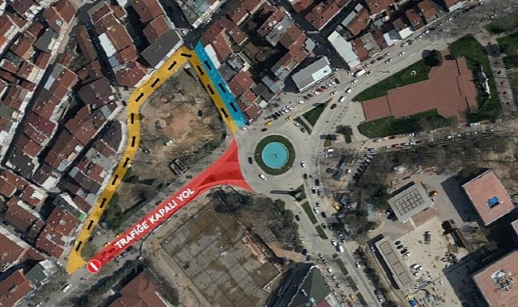 İnegöl Atatürk Bulvarı 2 Gün Süreyle Trafiğe Kapanacak