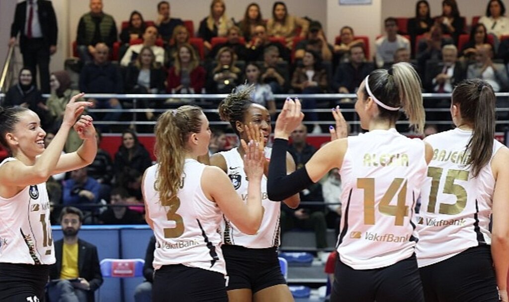 VakıfBank, Nilüfer Belediyespor'a set vermedi