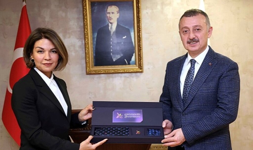 Başkan Büyükakın, Azeri Başkonsolosu'nu konuk etti