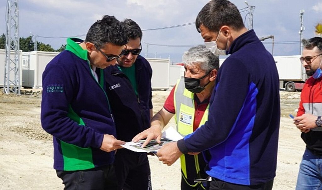 Enerjinin Kahramanları Afet Bölgesinde