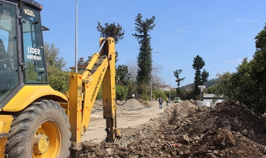 Kemer'de 50 milyon liralık alt yapı çalışması