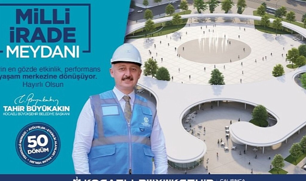 Kocaeli'nin yeni yaşam merkezi meydana çıkmaya başladı