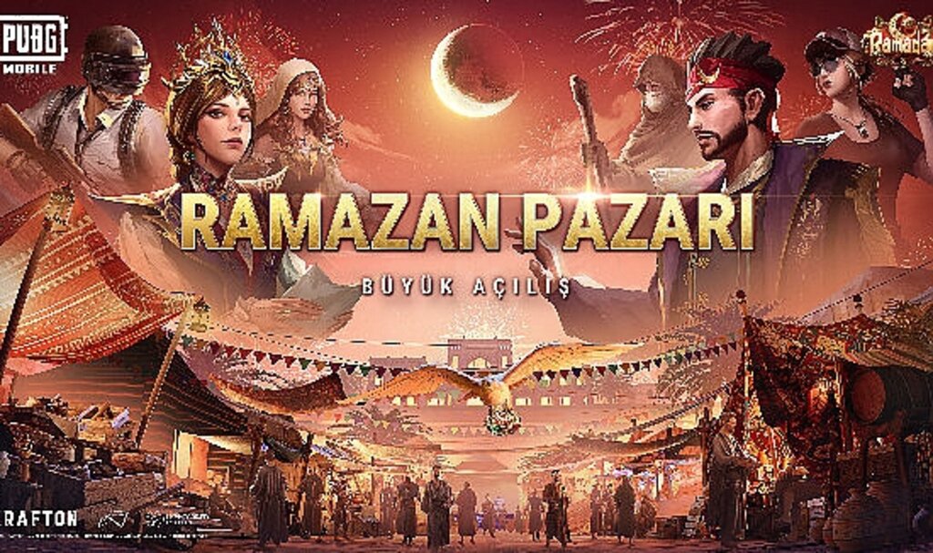 PUBG MOBILE, Ramazan Ayını Medcezir Kampanyası ve Ramazan Pazarı ile kutluyor