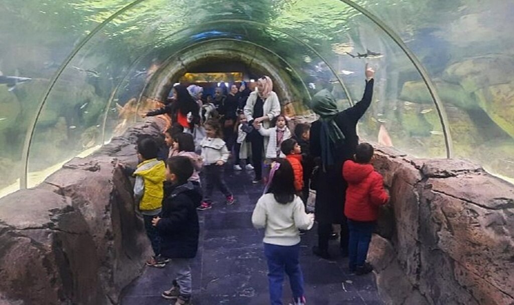 Pursaklar'dan Gelen Minikler Keçiören'i Gezdiler