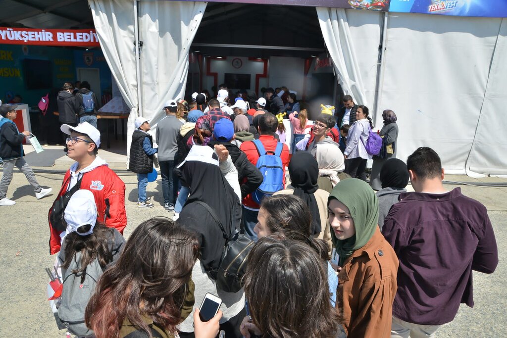 TEKNOFEST2023'te Samsun Valiliği Standımız Yoğun İlgi Gördü