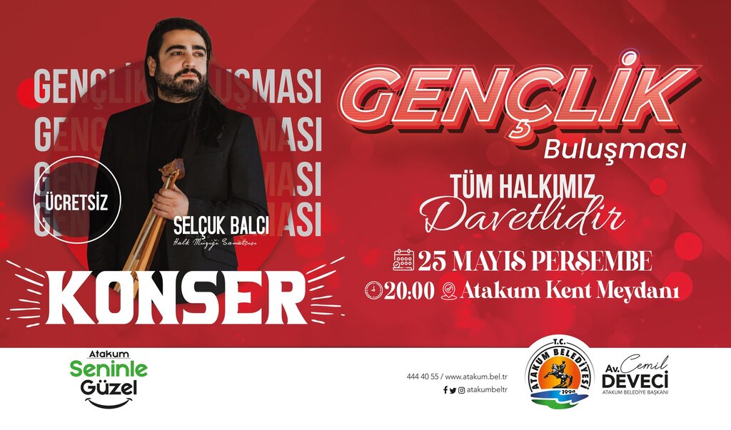 Atakum'da Karadeniz ezgileriyle müzik şöleni