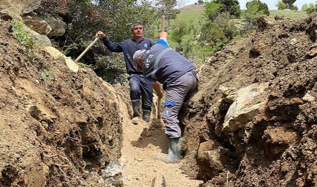 ASAT Akyarı Mahallesi'nin isale hattını yeniliyor