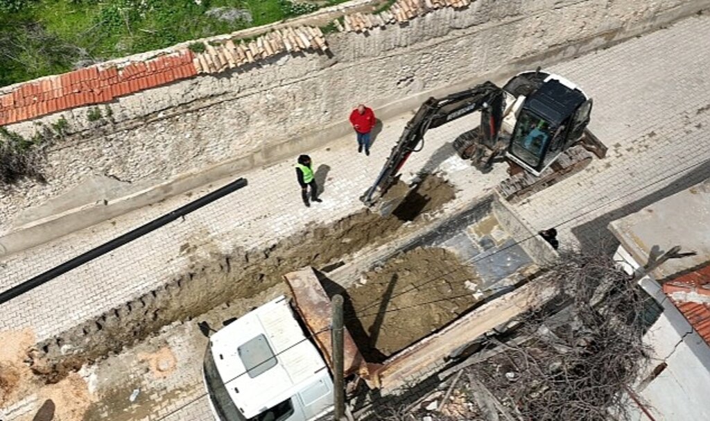ASAT'tan Elmalı'da Kanalizasyon ve Alt Yapı Çalışması