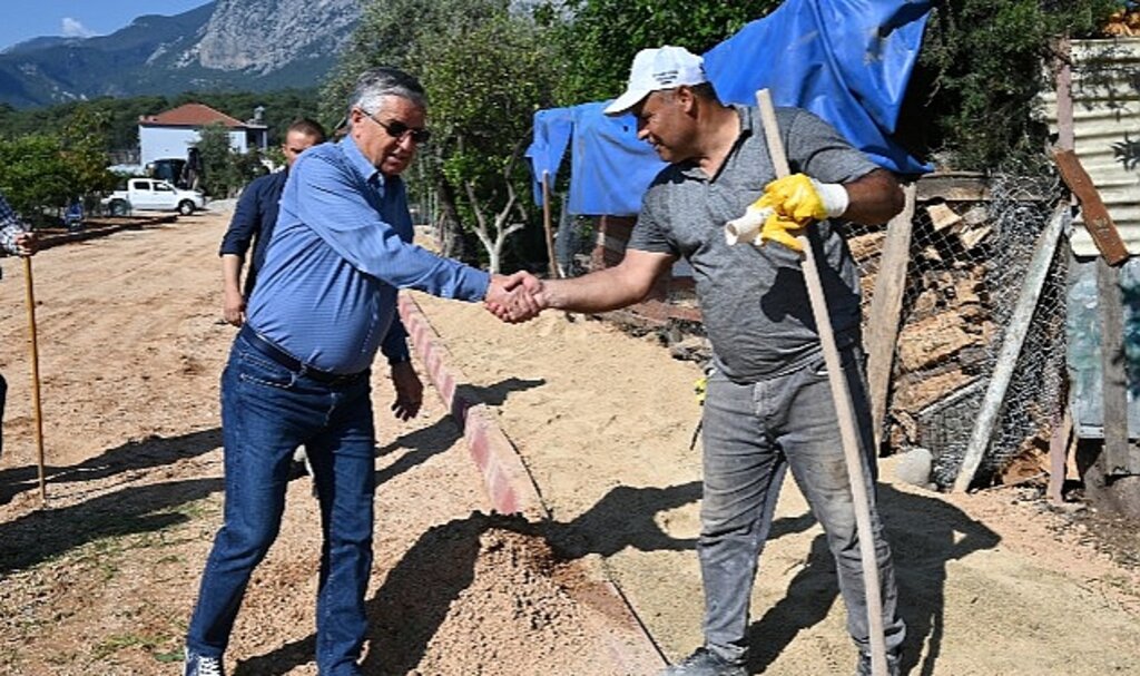 Başkan Topaloğlu Kuzdere'de