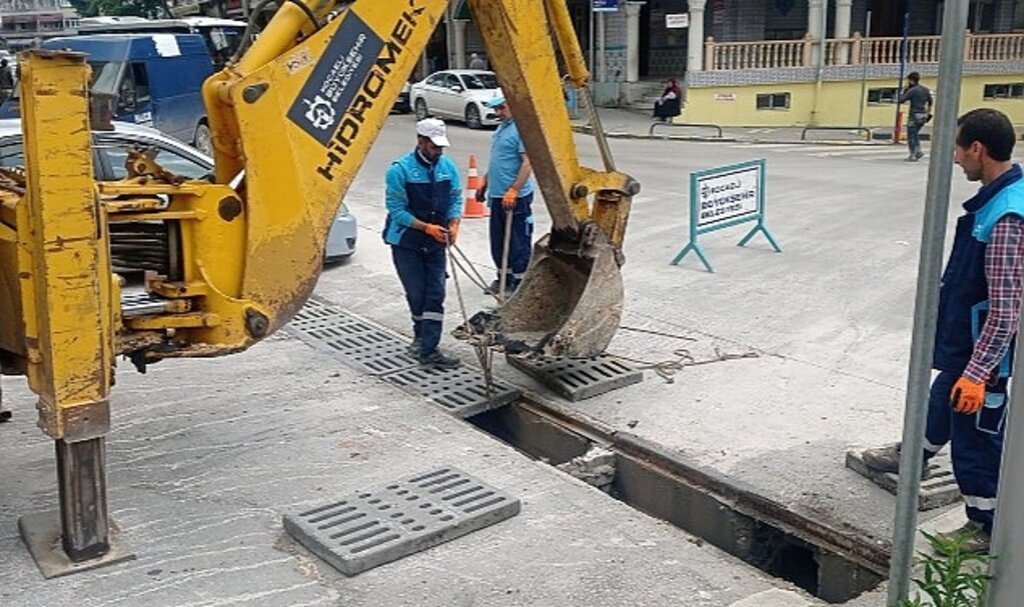 Bekirdere Üçyol'da mazgal tamiri