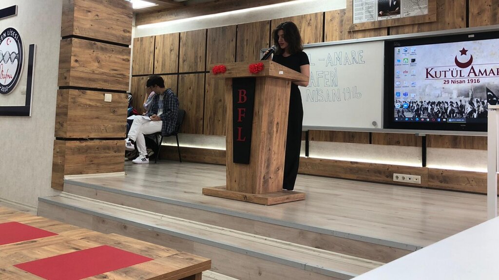 Kut'ül Amare Zaferi Bafra Fen Lisesi'nde