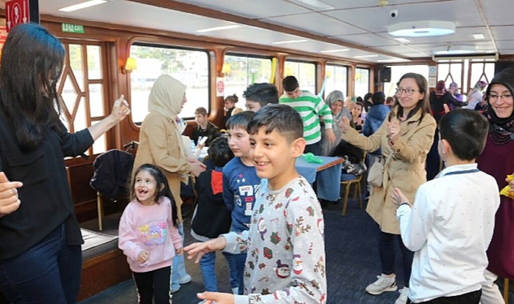 Küçükçekmece'de Özel Gereksinimli Çocuklara Özel Boğaz Turu