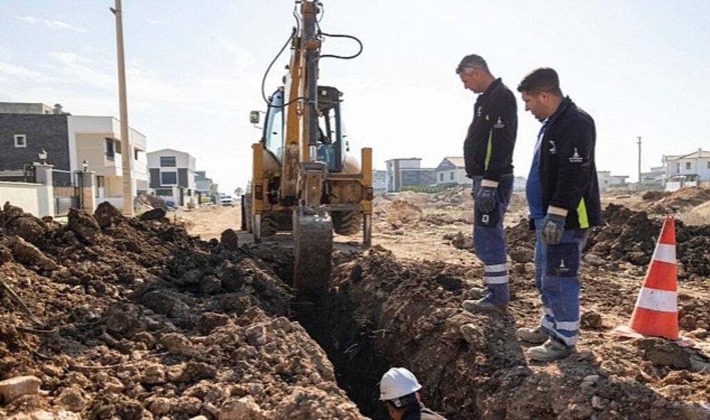 Menemen Villakent'in altyapısı güçlendi