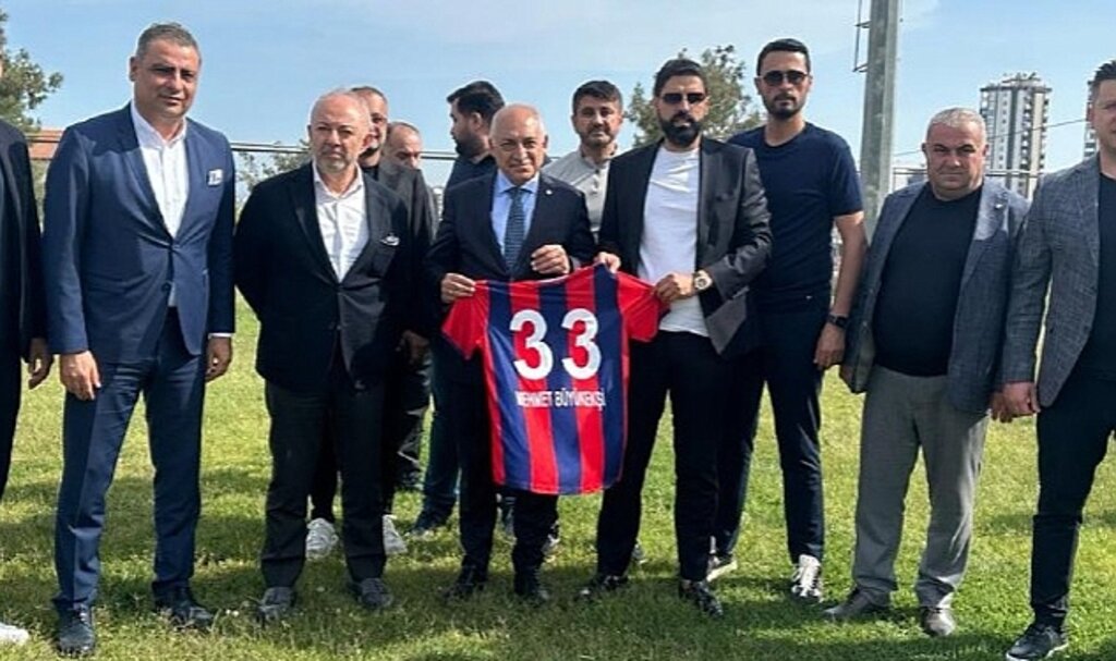 TFF Başkanı Mehmet Büyükekşi Yeni Mersin İdmanyurdu'nu Ziyaret Etti