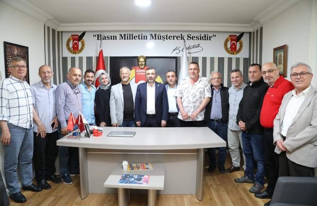 Kavak Belediye Başkanı Cemiyet'te 'OSB'YE YATIRIM YAĞIYOR'