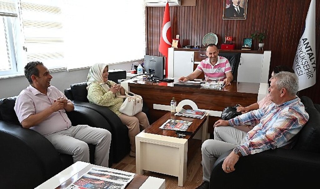 ABB Kemer Şube Müdürü Halil Buran' a ziyaret