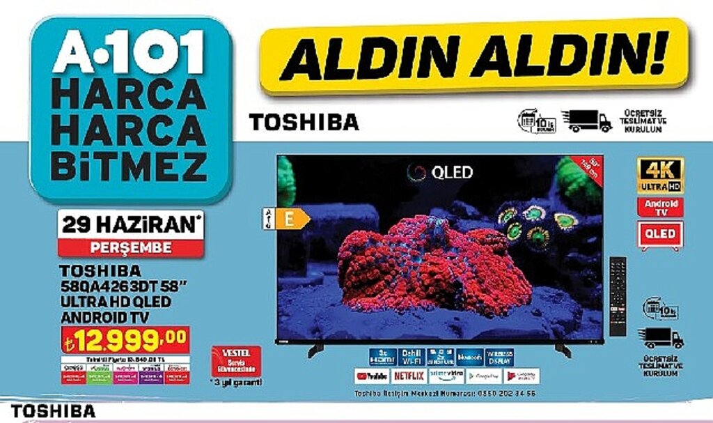 Avantajlı Fiyatlarıyla Teknolojik Ürünler Bu Hafta A101'de