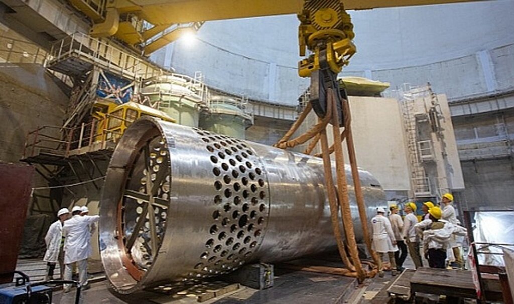 Bangladeş'teki Ruppur NGS'nin 1'inci Ünitesi'ne Karotiyer Yerleştirildi