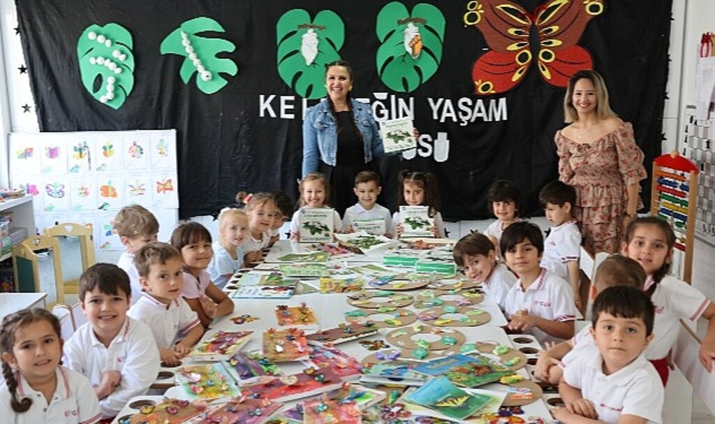 Büyükşehir'den okullara ipekböceği besleme seti