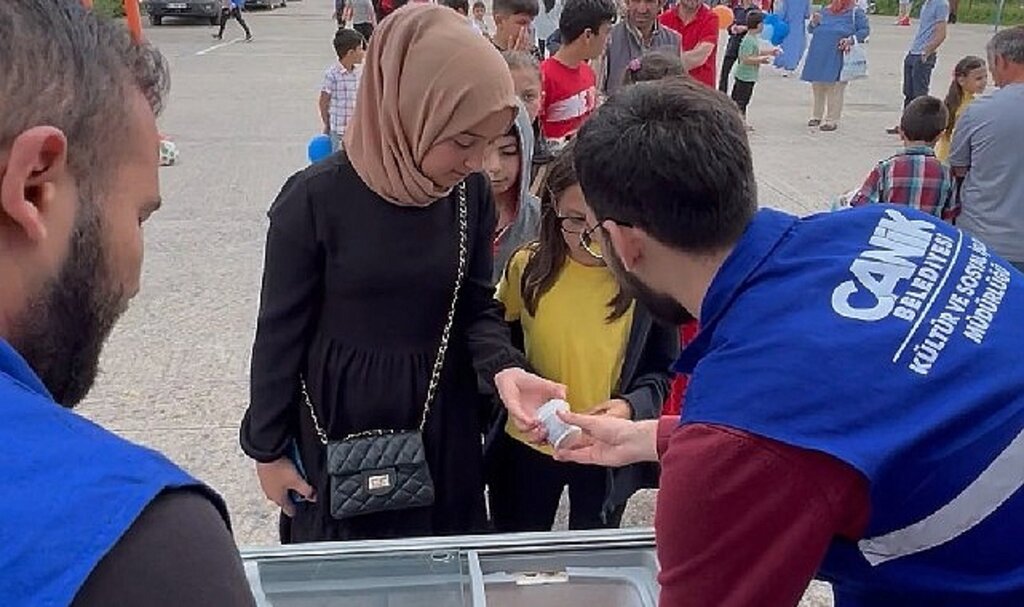 Canik'te Öğrenciler Doyasıya Eğleniyor