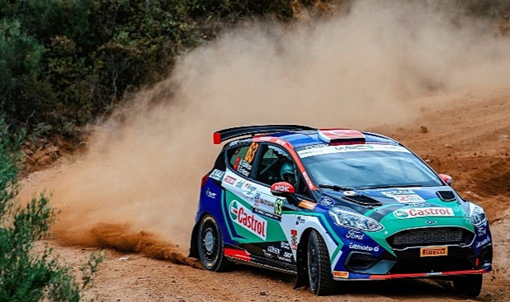 Castrol Ford Team Türkiye Ali Türkkan'la ilk Dünya Ralli Şampiyonası Yarışında Podyumda