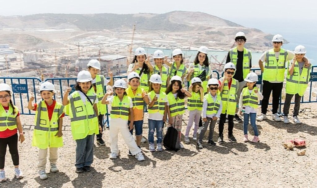 Çocuklar Akkuyu NGS'yi Ziyaret Etti