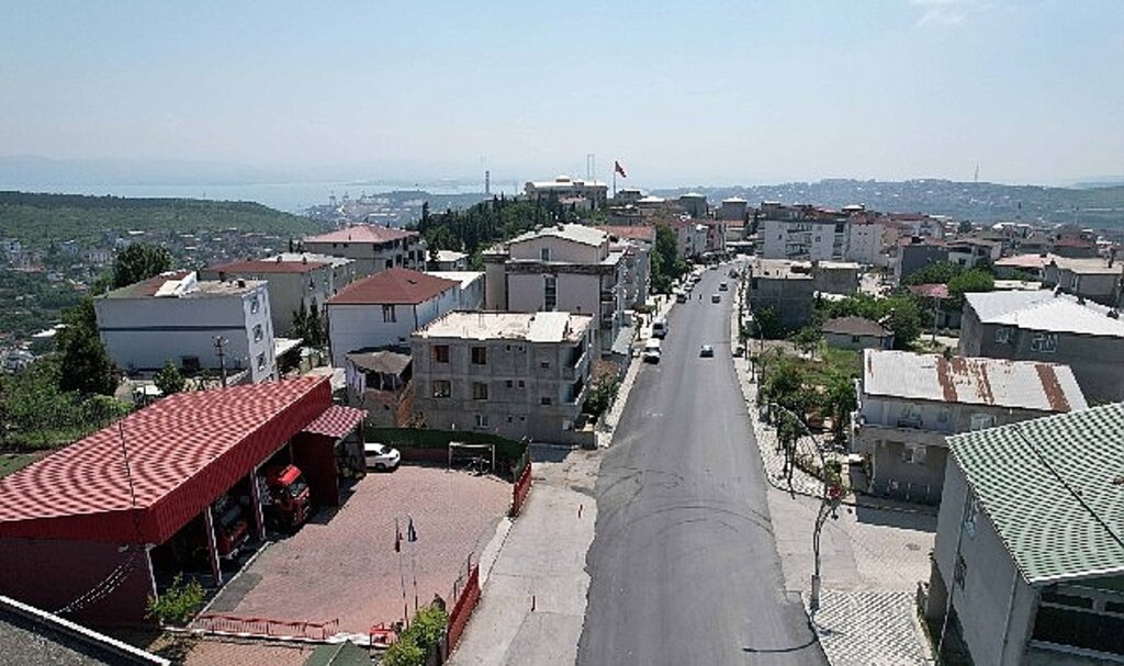 Dilovası İstiklal Caddesi yenilendi