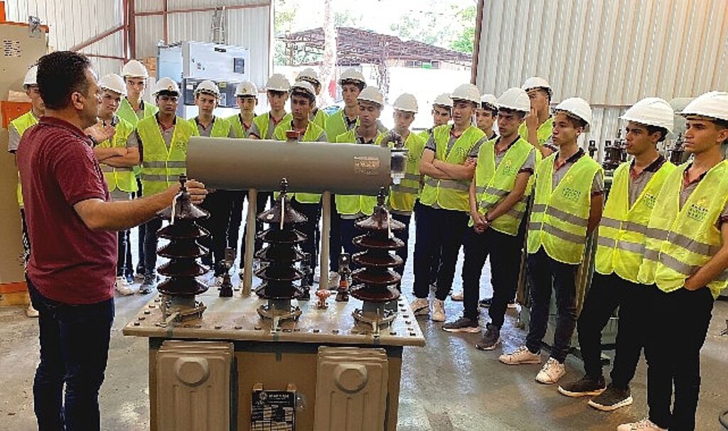 Enerjinin Yıldızları, baraj dersi için Oymapınar HES'i ziyaret etti