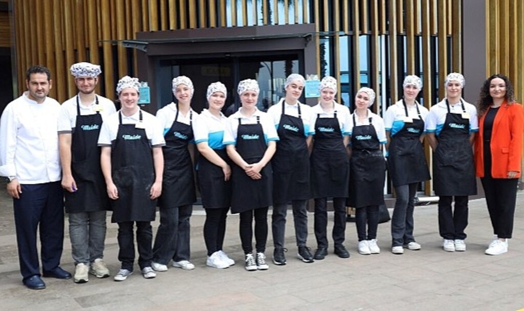 Hollandalı öğrenciler Türk Mutfağını Kocaeli'de öğreniyor
