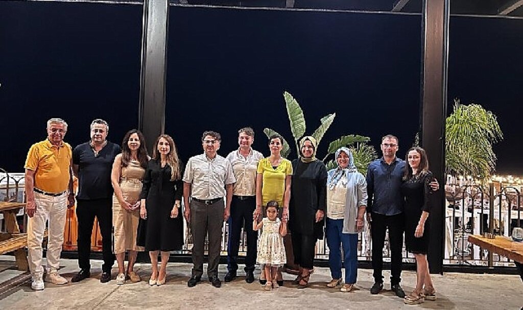 Jandarma Komutanı Ergel'e veda yemeği