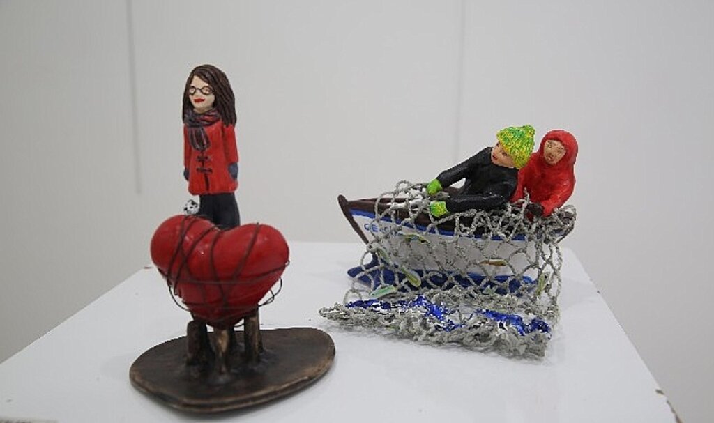 Konak Kültürevi'nde Heykel Sergisi