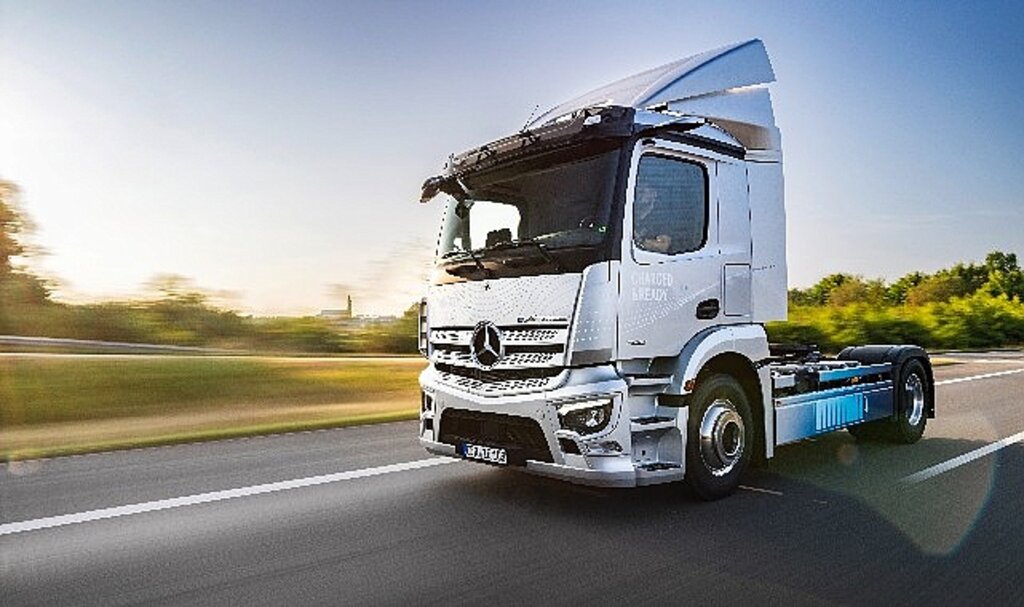 Mercedes-Benz eActros300 Türkiye'de test edilecek