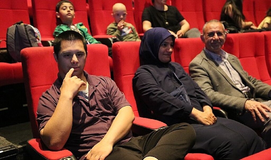 Özel bireylere özel sinema keyfi