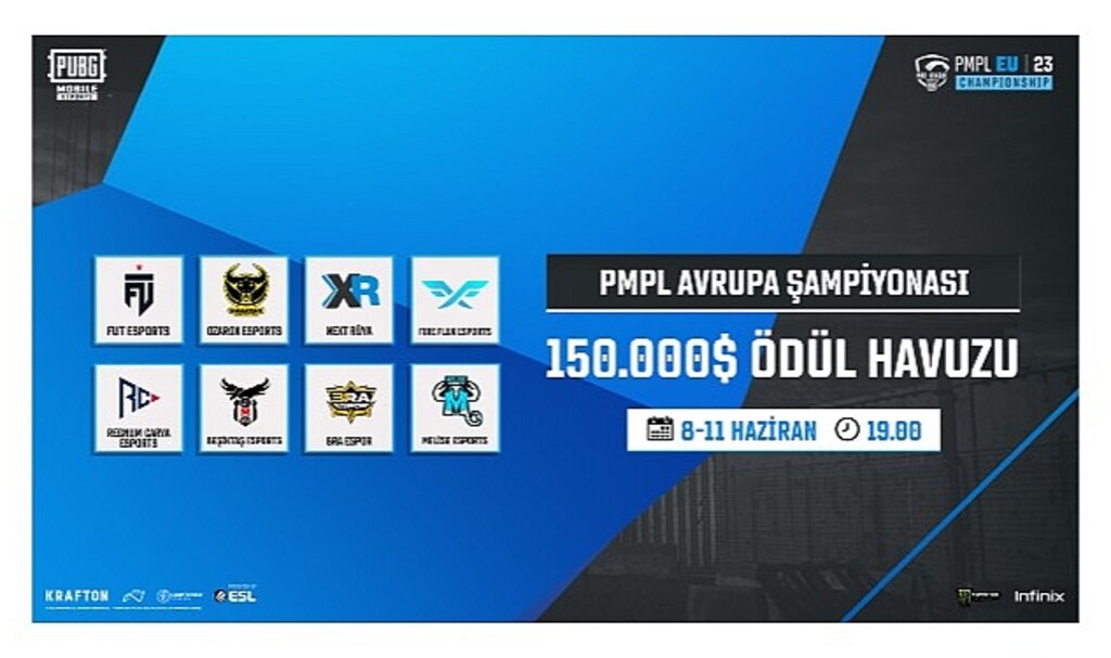 Türk Takımları PMPL Avrupa Şampiyonası'nda Büyük Ödül İçin Yarışacak