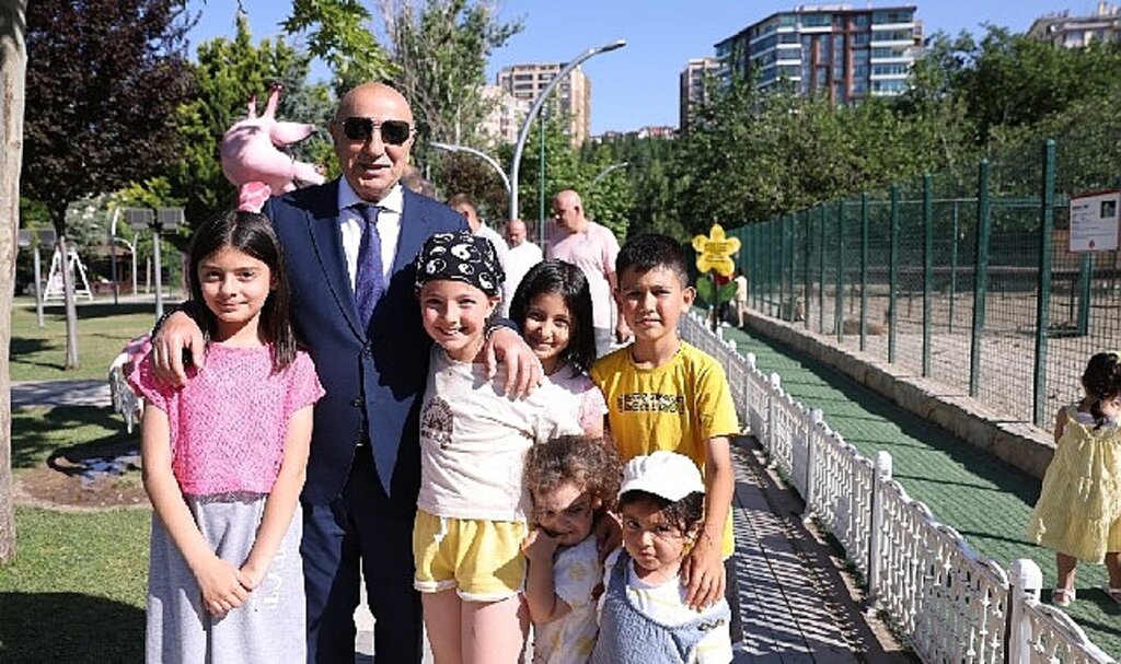 Altınok doğal yaşam parkı'nda çocunklarla buluştu 